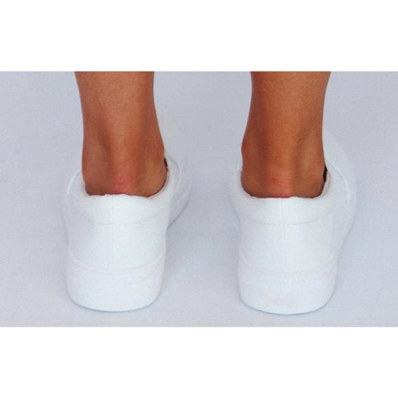 NWT White Sneakers - Picture 2 of 2